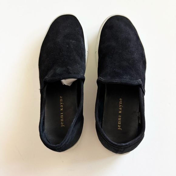 Jenni Kayne Black Slip- Ons Lounger Suede Sneakers Size 39 - Picture 8 of 11